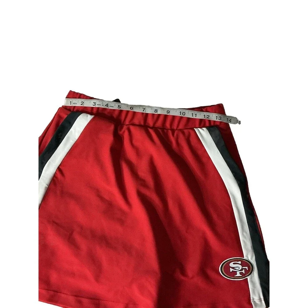 San Francisco 49ers Women Skirt NFL Wear Erin Andrews Red Sz Small NWT